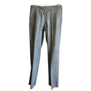 Miraclebody Pull On Jeans Womens 10 Blue Excellent Stretch Straight Leg Trousers